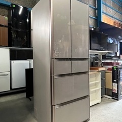 売れ筋商品!! 日立 6ドア ノンフロン冷凍冷蔵庫 475L R-XG4800H 2018年