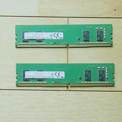 【正常作動品】DDR4 8GB(4GB×２）