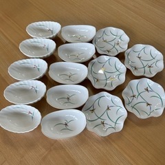 香蘭社　食器(小鉢・小皿)5点ずつ15枚