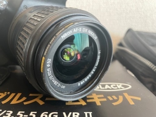 Nikon D5500 ダブルズームキット BLACK【付属品付】