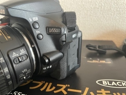 Nikon D5500 ダブルズームキット BLACK【付属品付】 【公式通販】