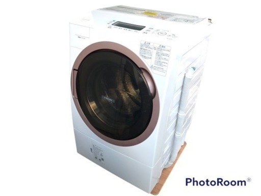 【極美品❗️】22年製 東芝 ZABOON 高機能 ドラム式洗濯乾燥機 洗濯12kg 乾燥7kg 左開き 斜型 Ag+抗菌水 除菌消臭