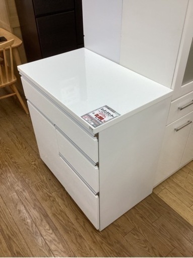 KB-68【新入荷　リサイクル品】キッチンカウンター　白