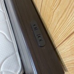 ダブルベッド一式（マットレス日本製）値下げします‼︎