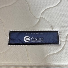 ダブルベッド一式（マットレス日本製）値下げします‼︎