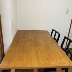 【1000円】テーブルと椅子
