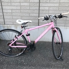 ルイガノ　ロードバイク　ピンク
