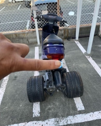 ホンダAF27改 三輪車 ミニカー登録