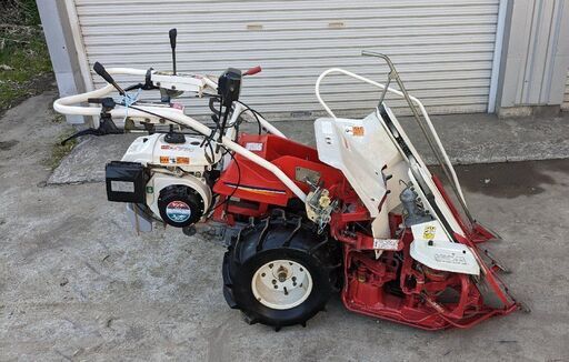 鹿児島発 ヤンマー 二条刈りバインダーBe50A