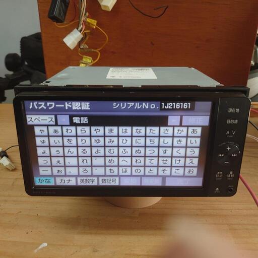 トヨタ NSZT-W61G　フルセグ　パスワードロック