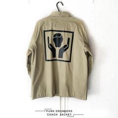 パンクドランカーズ ロゴロゴコーチジャケット