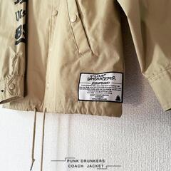パンクドランカーズ　ロゴロゴコーチジャケット
