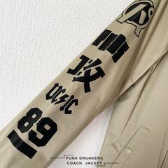 パンクドランカーズ　ロゴロゴコーチジャケット