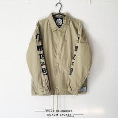 パンクドランカーズ ロゴロゴコーチジャケット