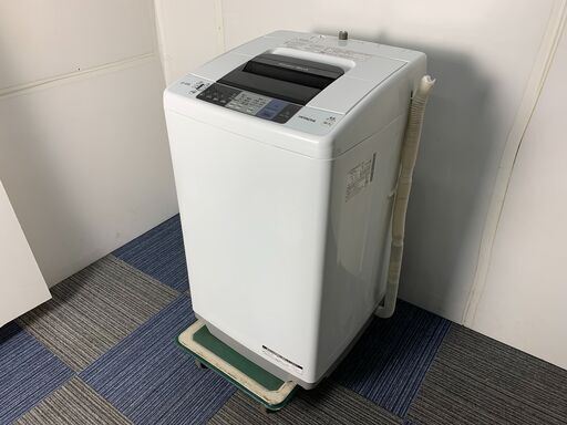 (220223)　日立　全自動洗濯機　NW-70A　7kg　2017年製