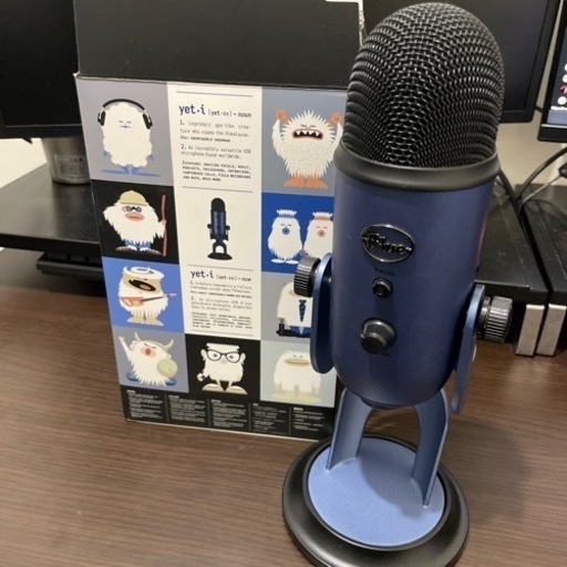 yeti blue マイク　usbタイプ　PSやPCゲームなどで使用