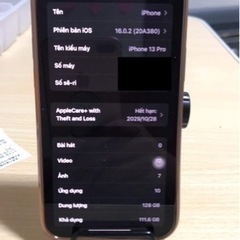 iphone 13pro 128gb + applecare 10-2029