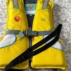 【値下げ】幼児用　Mサイズ　中古品　ライフジャケット　救命道具