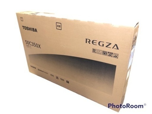 【新品未開封❗️】TOSHIBA 4K液晶テレビ REGZA レグザ 50V型 50C350X 2022年6月