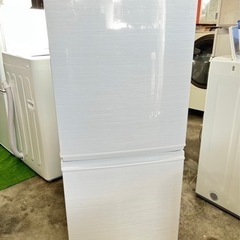 送料無料☆3か月保障付き☆2019年☆SHARP☆SJ-D14E-W☆R-166