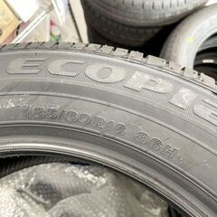 新車外し タイヤ4本セット ブリヂストン ECOPIA EP25 185/60R16 86H
