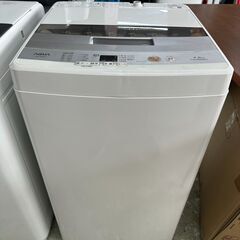 新生活SALE　アクア　4.5キロ洗濯機　2018年製  リサイ...