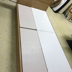 k)シングルベッド ベッドフレーム 収納付き 幅1950/2100mm奥行980mm高  