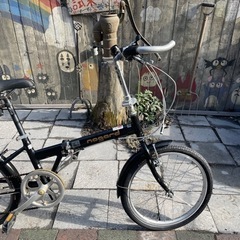 【2-63】折り畳み　nogard 20インチ　前後タイヤ新品　17,100円（防犯・税込）