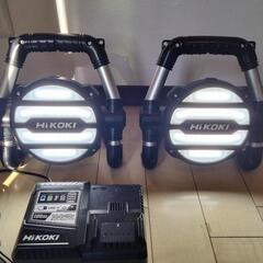 【美品】HIKOKIリチウムライト×2