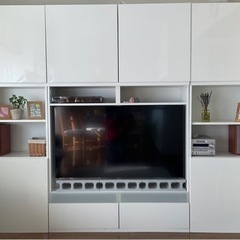 【3/16まで限定出品】IKEA製テレビ台セット