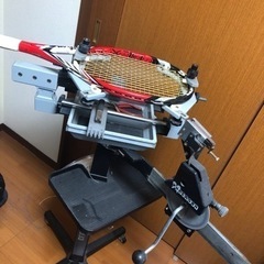 ガット張り機　ストリングマシーン　テニス