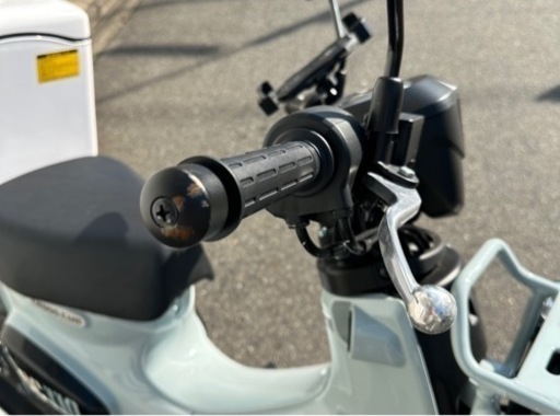 クロスカブ c110 プコブルー リアキャリア付き