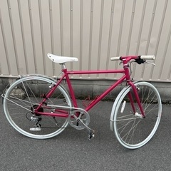 ［100189］OSSO オッソ クロスバイク　（700×28C）後輪8段変速