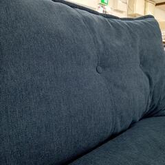 ★ファブリックソファー　2人用ソファー　ロータイプ　幅約130cm 💳自社配送時🌟代引き可💳※現金、クレジット、スマホ決済対応※