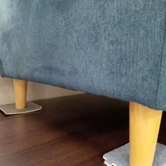 ★ファブリックソファー　2人用ソファー　ロータイプ　幅約130cm 💳自社配送時🌟代引き可💳※現金、クレジット、スマホ決済対応※