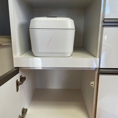 【中古】食器棚（ホワイト）