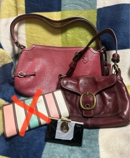 coach、PELLE BORSAなど　バッグ\u0026お財布まとめて