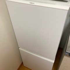 【ネット決済】AQUA 冷凍冷蔵庫　AQR-E13J