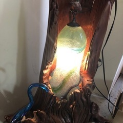 琉球ガラスランプ貴重値下げ