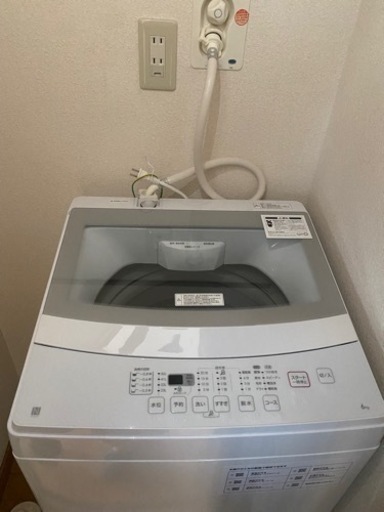 【新品】全自動洗濯機　NTR60 ホワイト