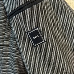 SHIPS ジャケット アウター 美品 春夏秋用 クリーニング済 灰色 グレー 購入価格29,500円