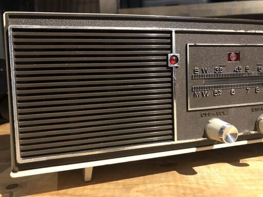 動作品！ Vintage 日立 S-541 真空管ラジオ 60s HITACHI レトロ  