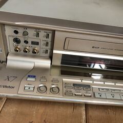 動作ok！◇ Victor HR-X7 ビデオカセット レコーダー ビクター S