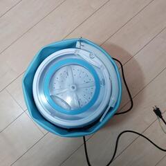 洗濯機 小型 電動 折りたたみ式 ポータブル 洗濯のみ VS-H017