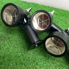 トプコン 型番不明 ミニプリズム　測量機器セット【野田愛宕店】【店頭取引限定】【ジャンク】管理番号：ITGJB31AQJ1C トプコン 型番不明 ミニプリズム 測量機器セット【野田愛宕店】【店頭