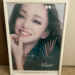 安室奈美恵　ポスター　2枚セット　KOSE visee アイカラ...