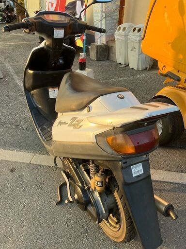 実働 セピアZZ 白 羽根つき フロントディスク