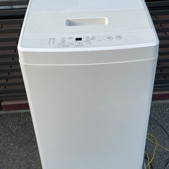 無印良品 全自動洗濯機 5kg 2019年製 MJ-W50A MUJI