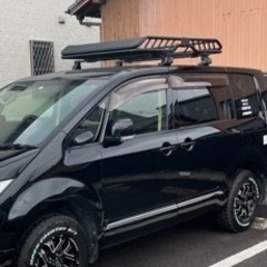 ルーフラック　マットブラック