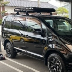 ルーフラック　マットブラック